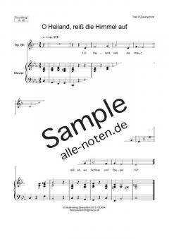 O Heiland, reiß die Himmel auf (Download) 