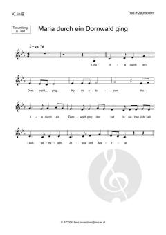 Maria durch ein Dornwald ging (Download) 