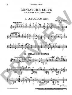 Miniature Suite op. 6 von John William Duarte 