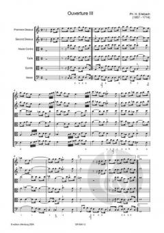 Ouverture III, in C von Philipp Heinrich Erlebach 