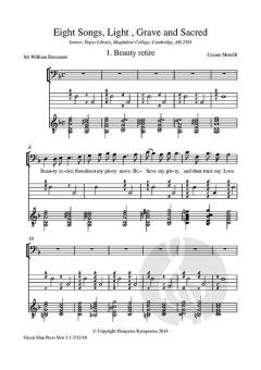 Eight Songs for Samuel Pepys von Cesare Morelli 