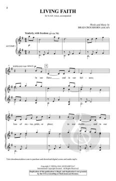 Living Faith von Brad Croushorn (Download) 