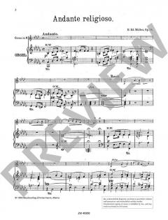 Andante religioso op. 74 von Bernhard Eduard Müller (Download) 