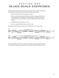 Blues Improvisation Complete C Treble von Jeff Harrington 