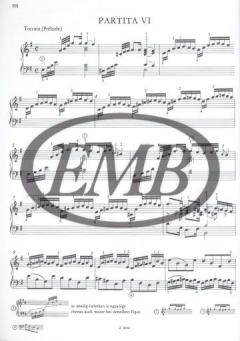 Six Partitas For Harpsichord (J.S. Bach) 