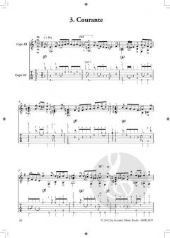 Lautensuite BWV 995 für Gitarre von Johann Sebastian Bach 