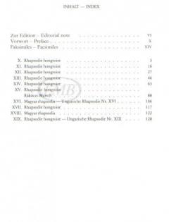 Hungarian Rhapsodies II I/4 von Franz Liszt 