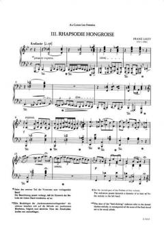 Hungarian Rhapsody No. 3 von Franz Liszt 