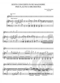 Concerto in Re maggiore von Saverio Mercadante 
