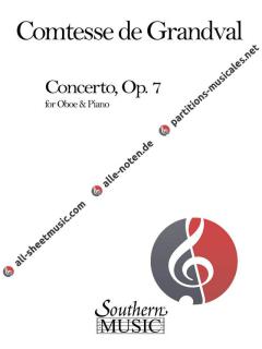 Concerto, Op. 7 for Oboe von Clémence de Grandval im Alle Noten Shop kaufen
