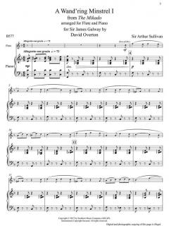 Arias for Flute and Piano von Gilbert & Sullivan 