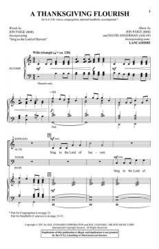 A Thanksgiving Flourish von David Angerman 