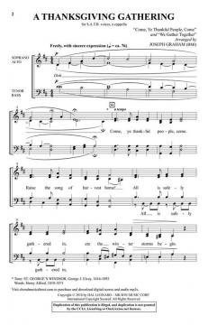 A Thanksgiving Gathering (Download) 