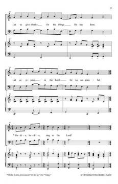 A Thanksgiving Hodie von Joseph M. Martin (Download) 