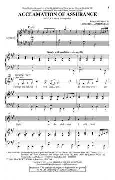 Acclamation of Assurance von Joseph M. Martin (Download) 