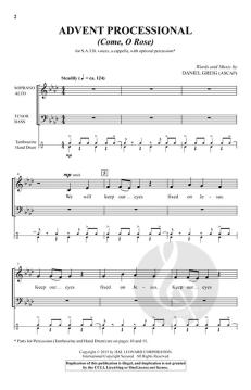 Advent Processional von Daniel Greig (Download) 