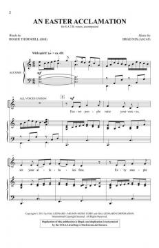 An Easter Acclamation von Brad Nix (Download) 