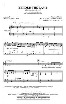 Behold the Lamb (Communion Hymn) von Keith Getty 
