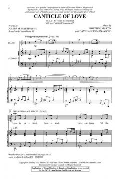 Canticle of Love von David Angerman (Download) 