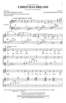 Christmas Dreams von Heather Sorenson (Download) 