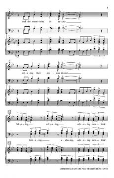 Christmas Fanfare and Benediction von John Purifoy (Download) 