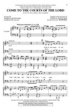 Come to the Courts of the Lord von Joseph M. Martin (Download) 