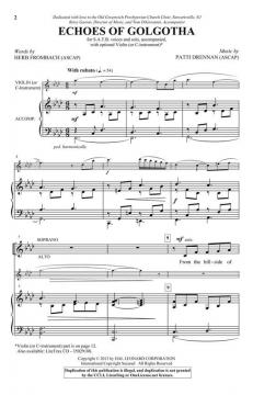Echoes of Golgotha von Herb Frombach (Download) 