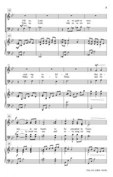 Fill Us, Lord von Stan Pethel 