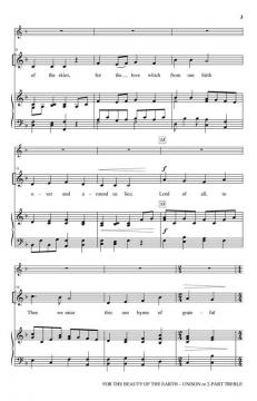 For The Beauty Of The Earth von Conrad Kocher (Download) 