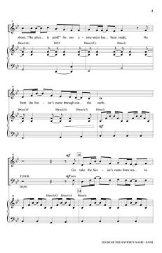 Go Bear the Savior's Name von Brian Buda (Download) 