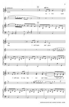 God Has Given Me a Song to Sing von Don Besig (Download) 