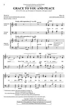 Grace to You and Peace von Lee Dengler (Download) 