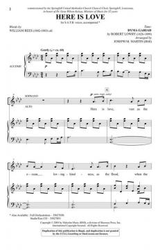 Here Is Love from Covenant of Grace 