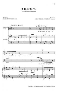 Hosanna and Blessing for Palm Sunday von Vicki Tucker Courtney (Download) 