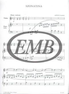 Sonatina von Erzsebet Szonyi 