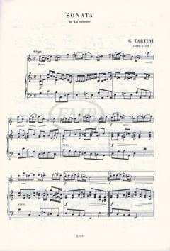 Three Sonatas von Guiseppe Tartini 