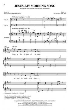 Jesus, My Morning Song von Roger Thornhill (Download) 