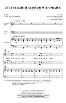 Let The Earth Resound with Praise! von J. Paul Williams 