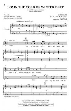 Lo! In the Cold of Winter Deep von J.a. Lloyd (Download) 