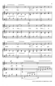 Love Came Down at Christmas von Brian Buda (Download) 