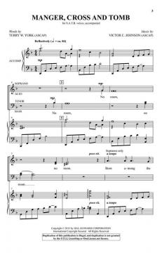 Manger, Cross and Tomb von Victor C. Johnson (Download) 