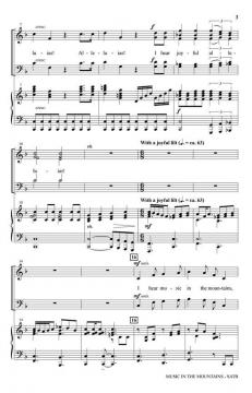 Music in the Mountains von Joseph M. Martin (Download) 