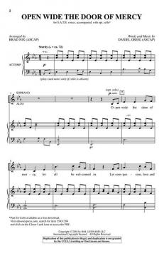 Open Wide the Door of Mercy von Daniel Greig (Download) 