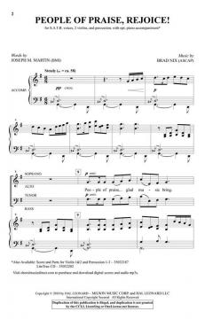 People of Praise, Rejoice! von Brad Nix 