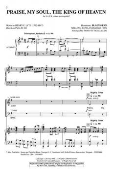Praise, My Soul, the King of Heaven von William Rowlands (Download) 