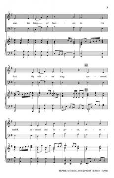 Praise, My Soul, the King of Heaven von William Rowlands (Download) 