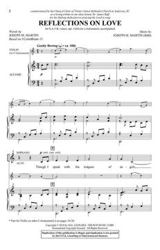 Reflections on Love von Joseph M. Martin (Download) 