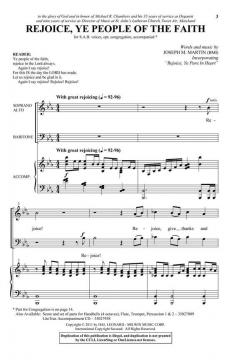 Rejoice, Ye People of the Faith von Joseph M. Martin (Download) 