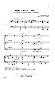 Rise Up and Sing! von Greg Gilpin 