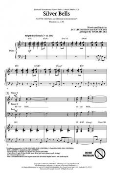 Silver Bells von Jay Livingston (Download) 